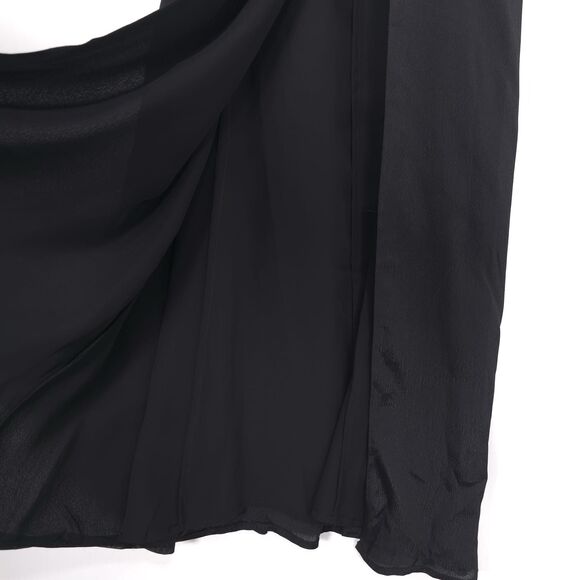 NWT Privacy Please REVOLVE Size SMALL Orrin Maxi Dress Women’s Black Slit Sexy - Picture 10 of 13